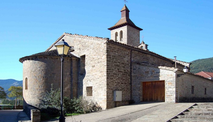 Iglesia San Salvador Biescas Iglesia San Salvador Biescas Ruta por la Hoya de Huesca y Alto Gállego